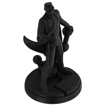 Statueta Polyman printata din filament 1.75 mm Polymaker Fiberon PETG-rCF08 Black (negru) 500g - Filamente3D.ro