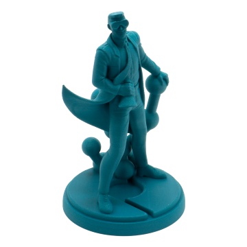 Statueta printata din filament Polymaker HT-PLA-GF Power Tool Teal 1kg - Filamente3D.ro