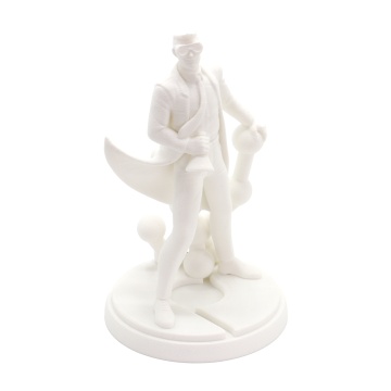 Statueta Polyman printata din filament Polymaker HT-PLA White 1kg - Filamente3D.ro