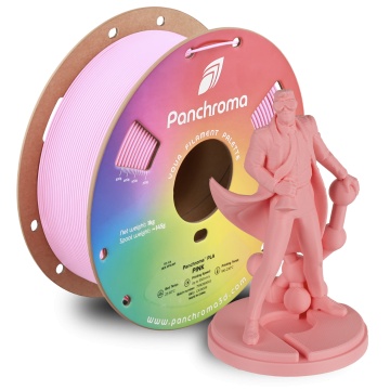 Rola si statueta Polyman printata din filament Polymaker Panchroma PLA Pink 1kg - Filamente3D.ro