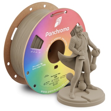 Rola si statueta Polyman printata din filament Polymaker Panchroma PLA Tan 1kg - Filamente3D.ro