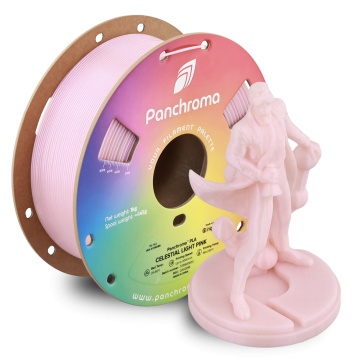 Rola si statueta Polyman printata din filament Polymaker Panchroma PLA Celestial Light Pink 1kg - Filamente3D.ro