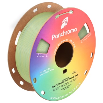 Filament 1.75 mm Polymaker Panchroma PLA Dual Matte Chameleon (Teal-Yellow) 1kg