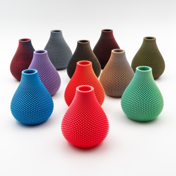 Vaze printate si pozitionate din Polymaker Panchroma PLA Dual Matte diverse culori - Filamente3D.ro