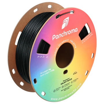 Filament 1.75 mm Polymaker Panchroma PLA Galaxy Black (negru) 1kg