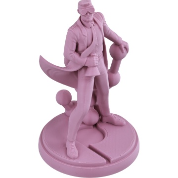 Statueta om de stiinta printat din filament 1.75 mm Polymaker Panchroma PLA Matte Muted Mauve 1kg