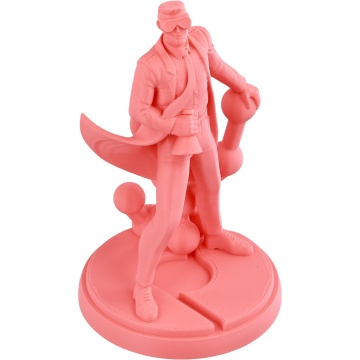 Statueta om de stiinta printat din filament 1.75 mm Polymaker Panchroma PLA Matte Pastel Coral 1kg