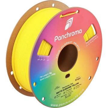 Filament 1.75 mm Polymaker Panchroma PLA Matte Sunshine Yellow (galben) 1kg