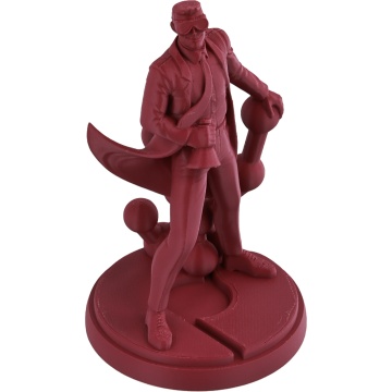 Statueta om de stiinta printat din filament 1.75 mm Polymaker Panchroma PLA Matte Wine Burgundy 1kg
