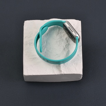 Curea cea amplasata pe stativ, printata din filament Polymaker PolyFlex TPU-95A Teal 750g - Filamente3D.ro