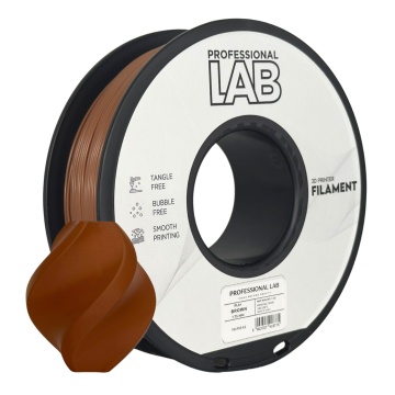 Rola si vaza printata din  filament 1.75 mm Professional Lab PLA Plus Maro 1kg
