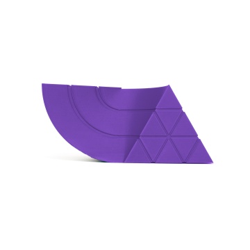 Logo Smart Materials 3D printat din filament 1.75 mm SmartFil Eco R-PETG Violet 1kg - Filamente3D.ro