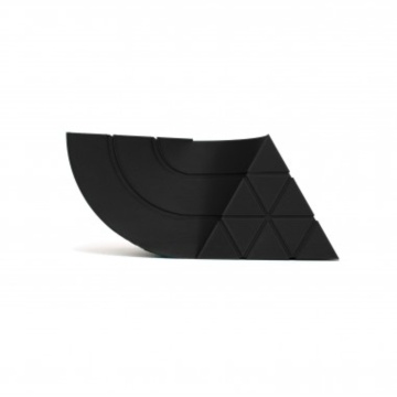 Mostra printata din filament 1.75 mm SmartFil Flex 85A Black (negru) 750g - Filamente3D.ro