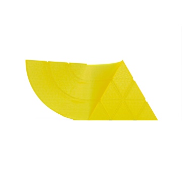 Mostra printata din filament 1.75 mm SmartFil PLA Crystal Yellow (galben transparent) - 1kg - Filamente3D.ro