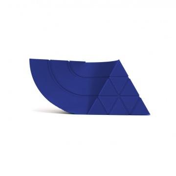 Mostra printata din filament 1.75 mm SmartFil PLA RECYCLED Dark Blue (albastru) - RAL 5022 - 1kg - Filamente3D.ro