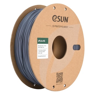 Filament 1.75mm eSun PLA+HS High Speed Grey (gri) 1kg