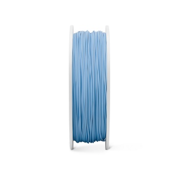 Lateral rola de filament Fiberlogy Matte PLA Pastel Blue 850g - Filamente3D.ro
