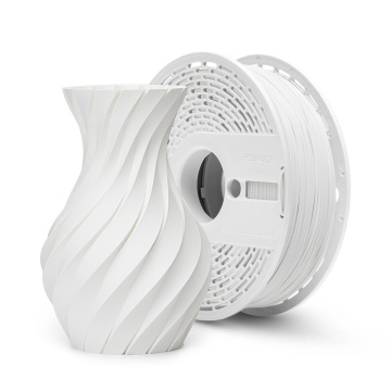 Rola si vaza printata din filament Fiberlogy Matte PLA White 850g - Filamente3D.ro