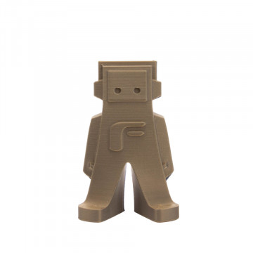 Statueta Fil printata 3D din filament 1.75mm FormFutura EasyFil ePLA Pearl Bronze 1kg - Filamente3D.ro