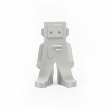 Statueta Fil printata 3D din filament 1.75mm FormFutura EasyFil ePLA White Aluminium 1kg - Filamente3D.ro