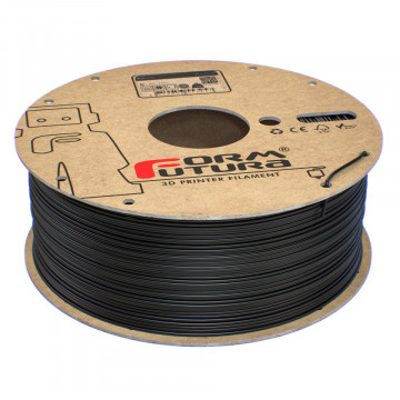 Filament 1.75mm FormFutura ReForm rPLA Black (negru) 1kg