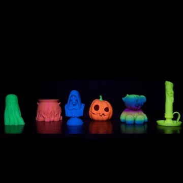 Printuri 3D Panchroma Luminous Green - noaptea – verde fosforescent, straluceste in intuneric - ideal pentru imprimare precisa - Filamente3D.ro