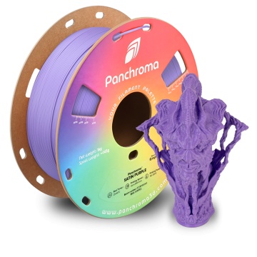 Statueta monstru printat din filament Polymaker Panchroma Satin Purple 1kg - Filamente3D.ro