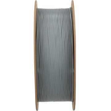 Vedere laterala rola de filament 1.75mm Polymaker PLA Pro - High Speed Tough PLA Grey (gri) 1kg