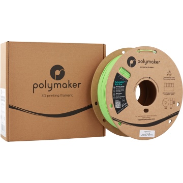 Ambalaj si rola de filament 1.75mm Polymaker PLA Pro - High Speed Tough PLA Light Green (verde) 1kg