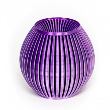 Vaza printata 3D din filament FormFutura High Gloss PLA - ColorMorph Pink&Purple (roz si violet) 750g - Filamente3D.ro