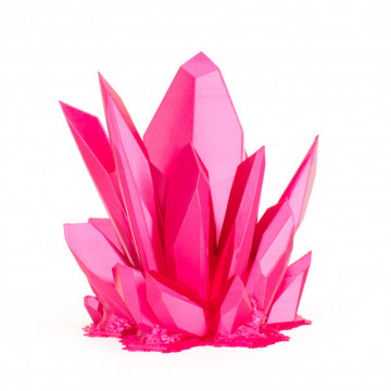 Cristal printat 3D din filament FormFutura High Gloss PLA Magenta (magenta) 750g - Filamente3D.ro