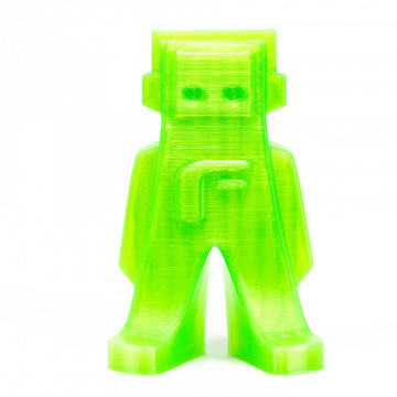Robotel Fil printat 3D din filament FormFutura Premium PLA - Atomic Green (verde) 1kg - Filamente3D.ro