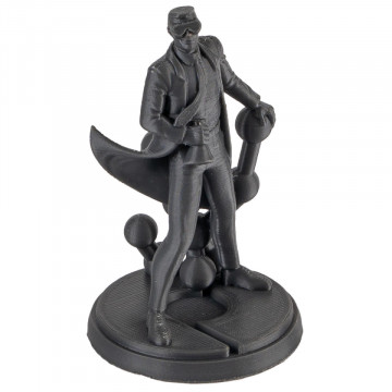 Statueta Polyman printata din filament Polymaker PolyLite ABS Dark Grey (gri inchis)1kg - Filamente3D.ro