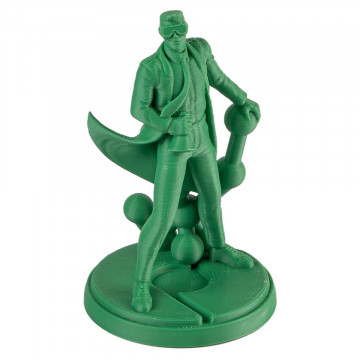 Statueta Polyman printata din filament Polymaker PolyLite ASA Green 1kg - Filamente3D.ro