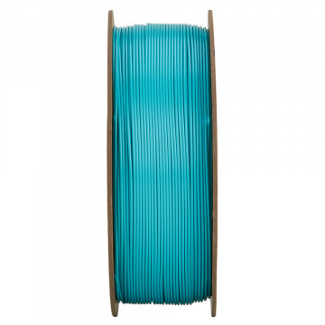 Vedere laterala rola filament Polymaker PolyLite ASA Teal 1kg - Filamente3D.ro