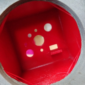 Macro amortizor printat 3D din filament Polymaker PolyFlex TPU-95A Red 750g - Filamente3D.ro