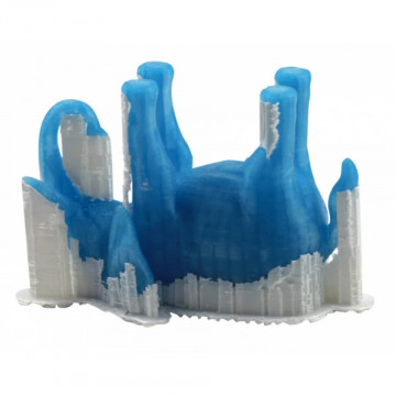 Elefant printat cu structura suport din filament Polymaker PolySupport Breakaway 750g - Filamente3D.ro