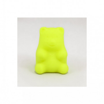Ursulet printat 3D din filament Recreus FilaFlex Original 82A Fluor (verde fosforescent) 500g - Filamente3D.ro