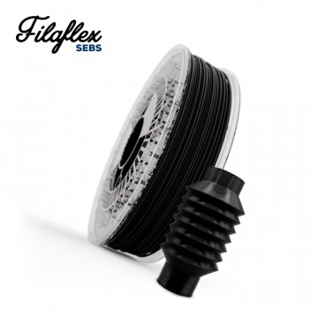 Filament Recreus FilaFlex SEBS Black 90A (negru) 600g