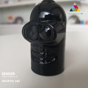 Piesa functionala printata 3D din filament Smart Materials 3D SmartFil ABS True Black (negru) 1kg - Filamente3D.ro