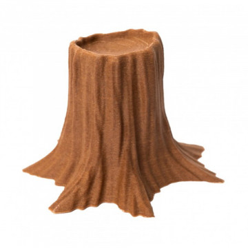 Trunchi de copac printat 3D din filament Sustainable SmartFil PLA PINE Natural (natural) 750g - Filamente3D.ro