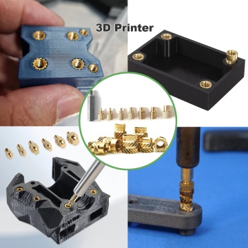 Montare inserturi filetate in printuri 3D de la Mintion - Filamente3D.ro