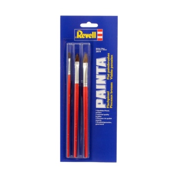 Pensule Revell Painta Flatbrush - 3 buc