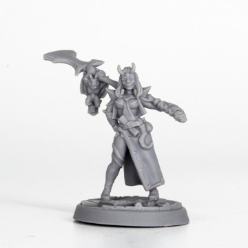 Miniatura luptatoare printata din rasina AmeraLabs TGM-7 Grey - Filamente3D.ro