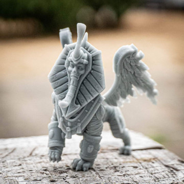 Miniatura cal printata 3D din rasina FormFutura Miniature LCD Resin - Model - Grey (gri) 500ml - Filamente3D.ro