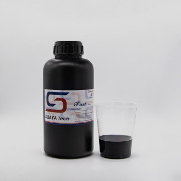 Rasina SIRAYA TECH Fast ABS-Like - Smoky Black (negru fumuriu) 1kg - Filamente3D.ro