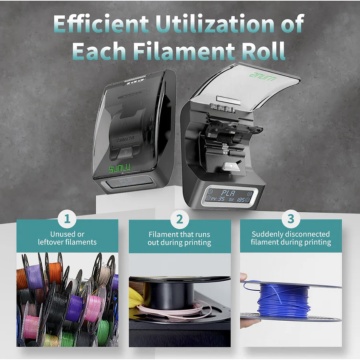 Folosirea eficienta a filamentelor cu ajutorul conectorului de filament Sunlu FC01 - Filamente3D.ro
