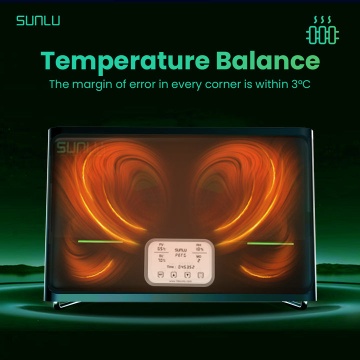 Controlul eficient al temperaturii - dispozitiv de uscare si depozitare filamente Sunlu FilaDryer S4 - Filamente3D.ro