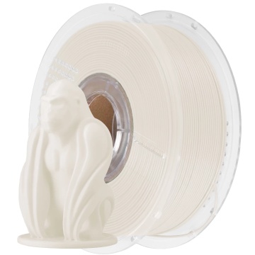 Filament 1.75 mm AzureFilm PLA Original Foggy White (alb) 1kg