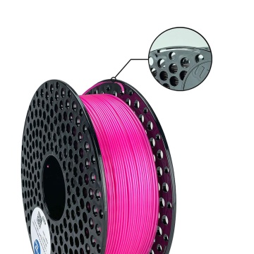 Rola detaliu filament AzureFilm PLA Original Fuchsia Pink 1kg - Filamente3D.ro